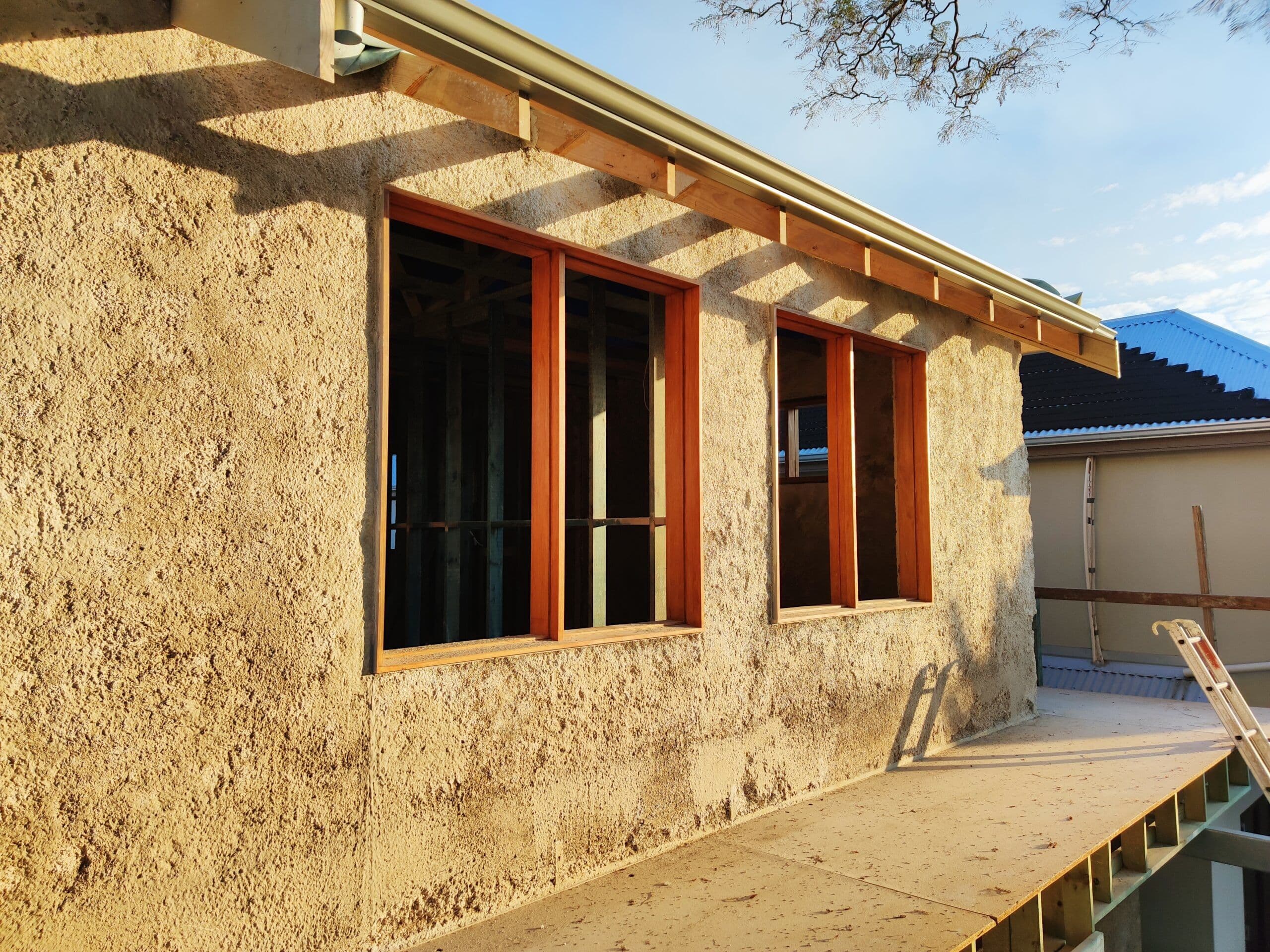 Tradical Hempcrete Wall