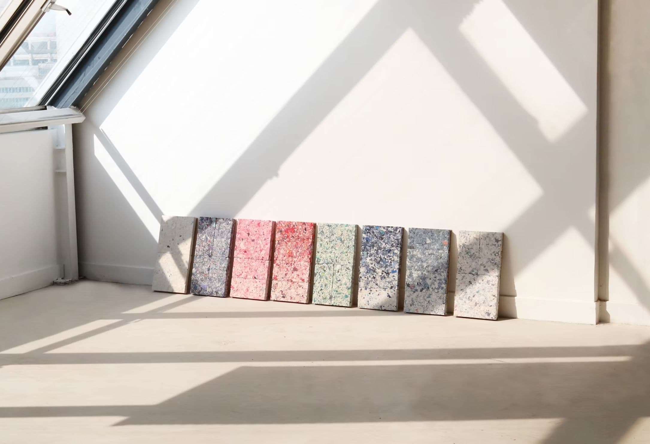 Waste Textile Brick Lineup